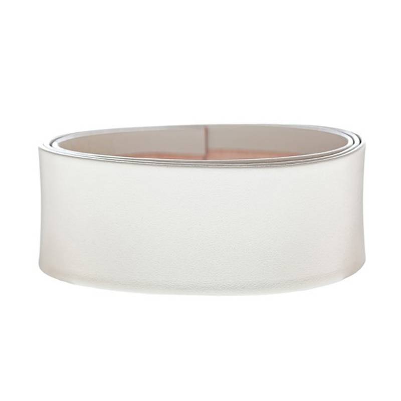 Skinnlist 4 cm, hvit