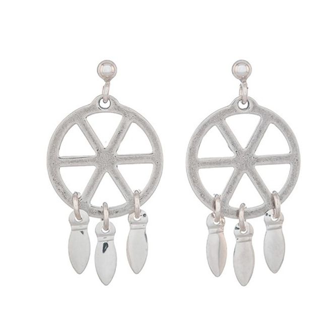 Hovedbilde Ørepynt Romsdal 1,7 cm, oksidert