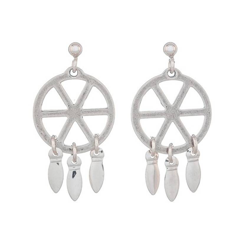 Ørepynt Romsdal 1,7 cm, oksidert