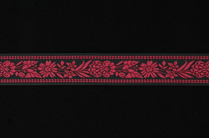 Hovedbilde Bånd 35 mm rød/sort