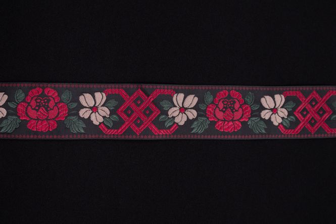 Hovedbilde Kryssbånd 48 mm rødt/grønt/sort