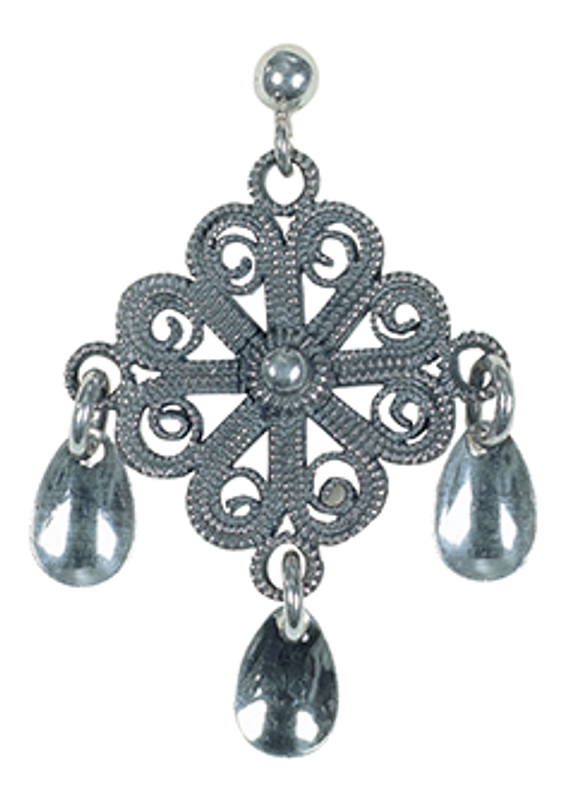 Ørepynt 108 oksidert