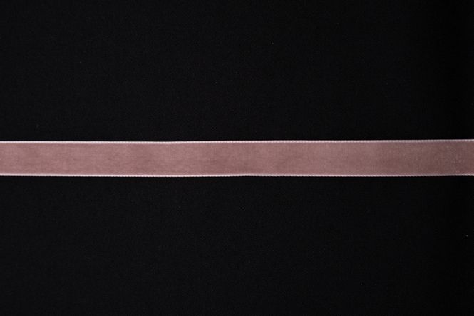 Hovedbilde Fløyelsbånd 16 mm gammelrosa