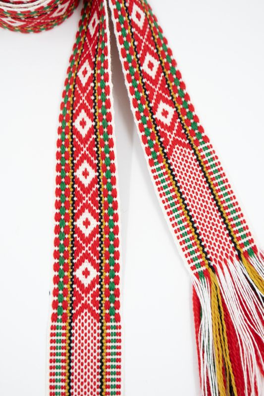 Aust-Agder Åmli belte lys rød